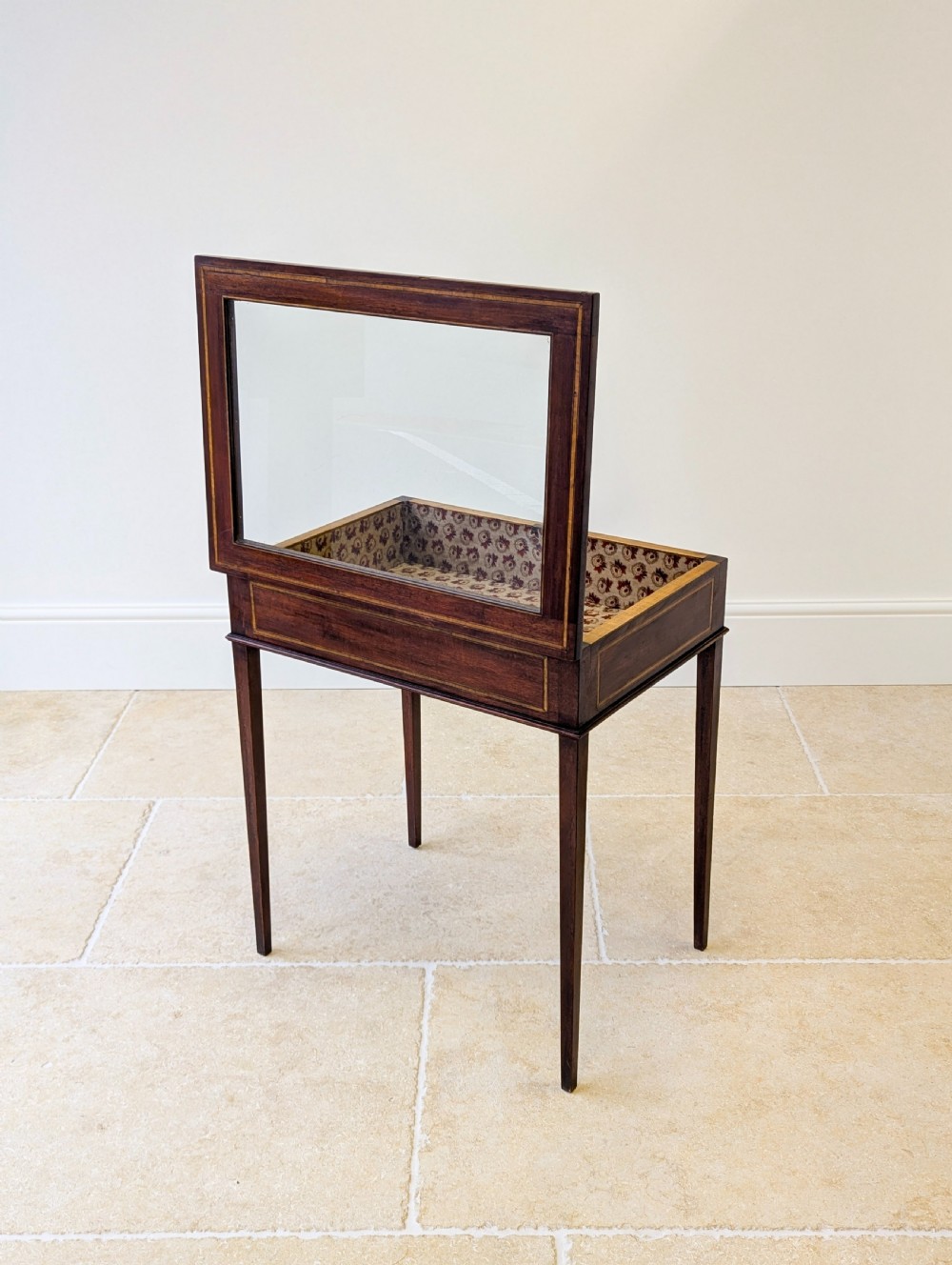 Antique Edwardian Mahogany Bijouterie Table c.1910 View XVIII