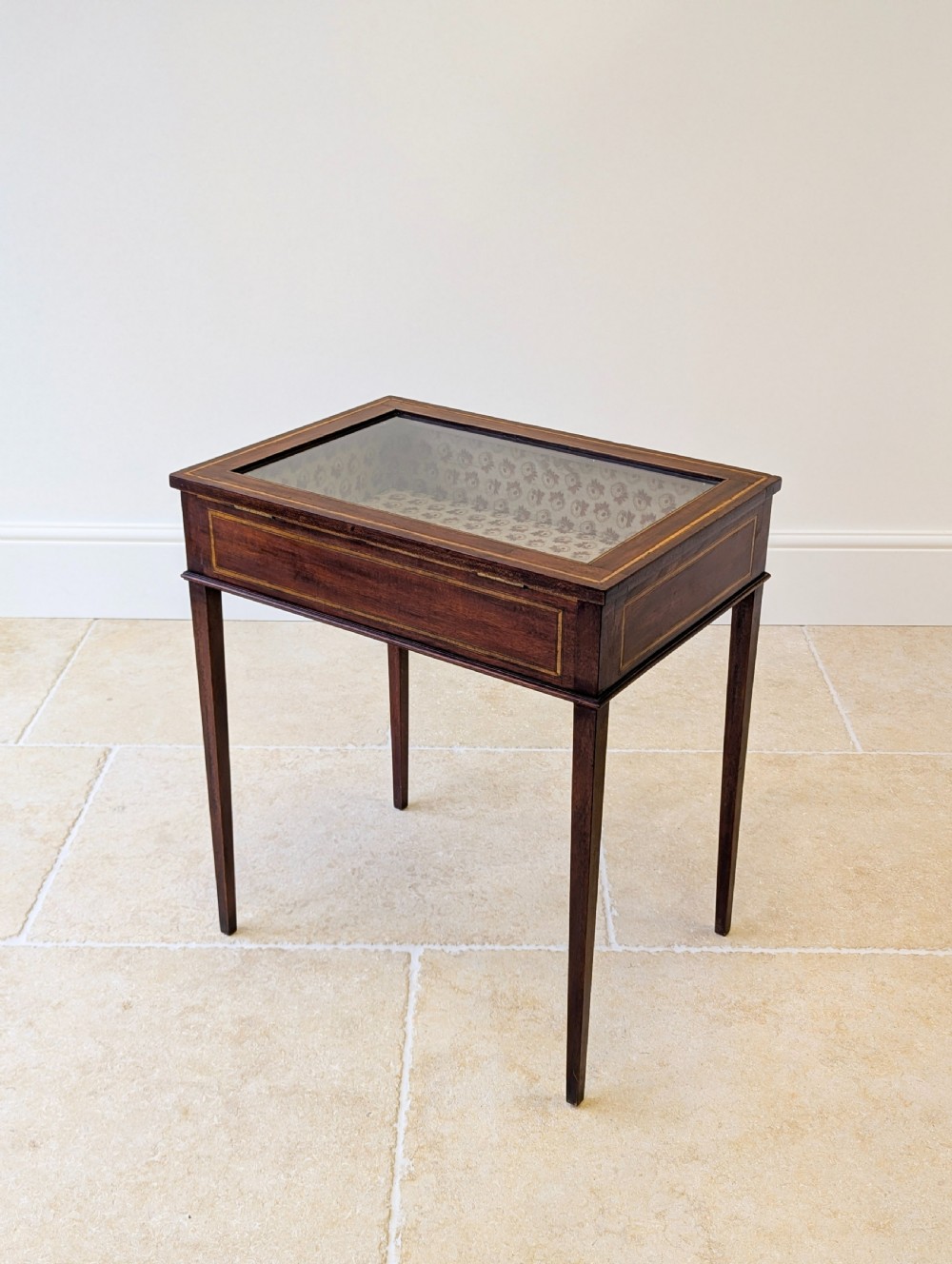 Antique Edwardian Mahogany Bijouterie Table c.1910 View XIX