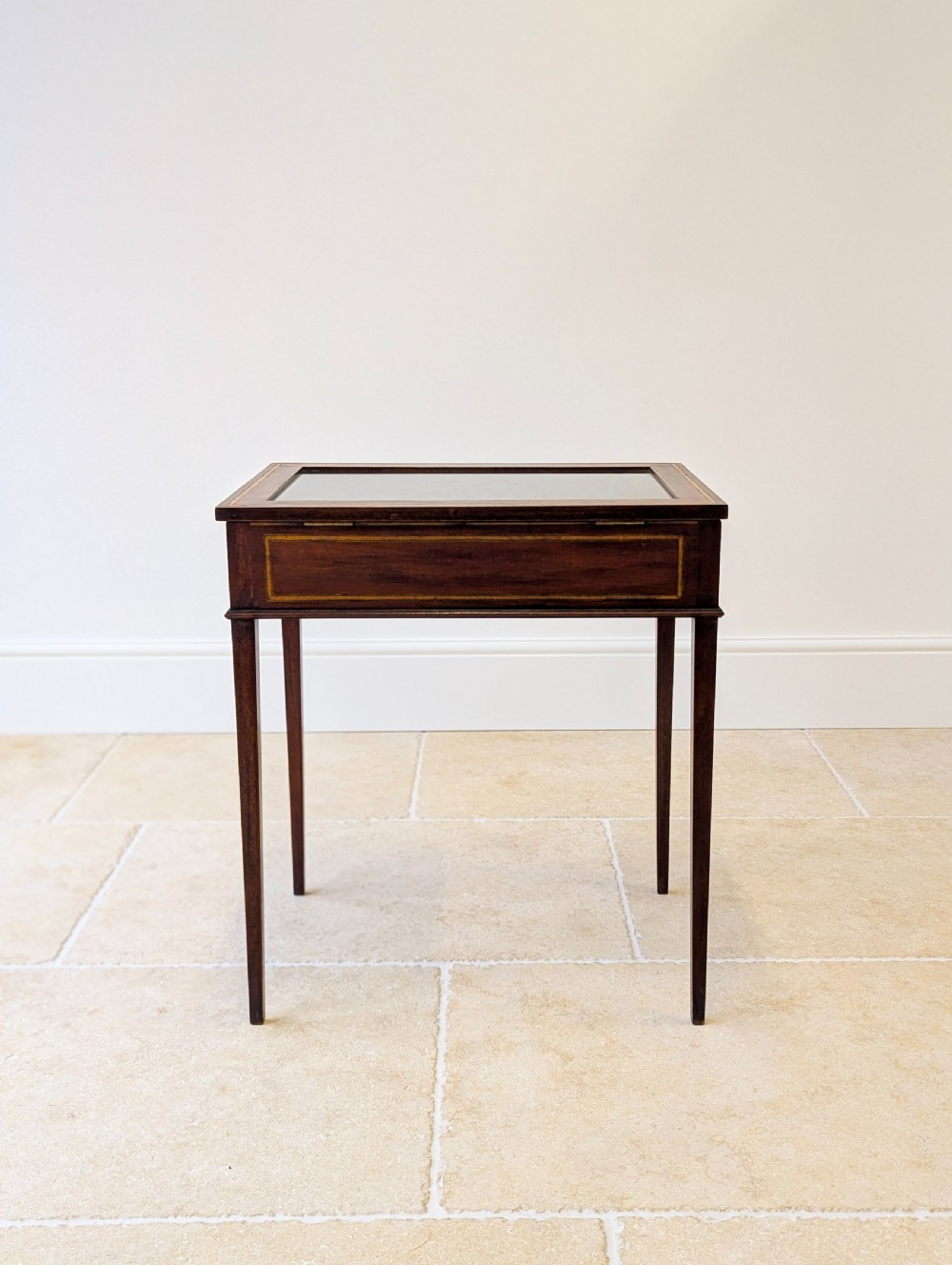 Antique Edwardian Mahogany Bijouterie Table c.1910 View XX