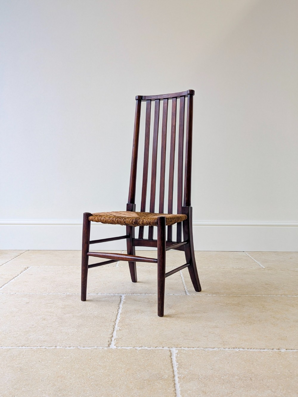 Antique Arts & Crafts Mahogany Side Chair c.1900