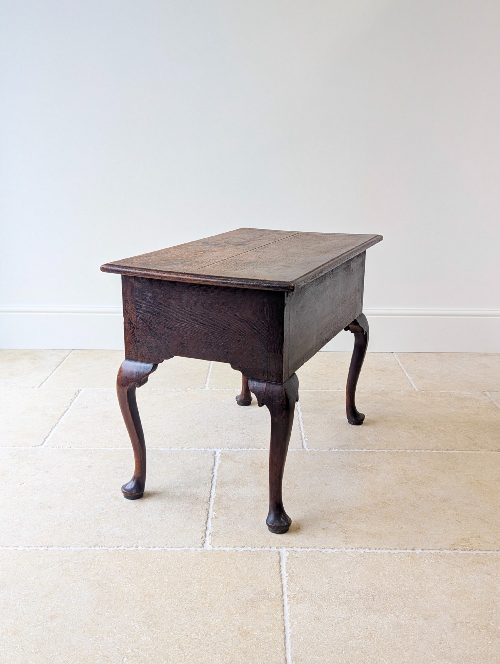Antique 18th Century Georgian Oak Lowboy c.1750 View XV
