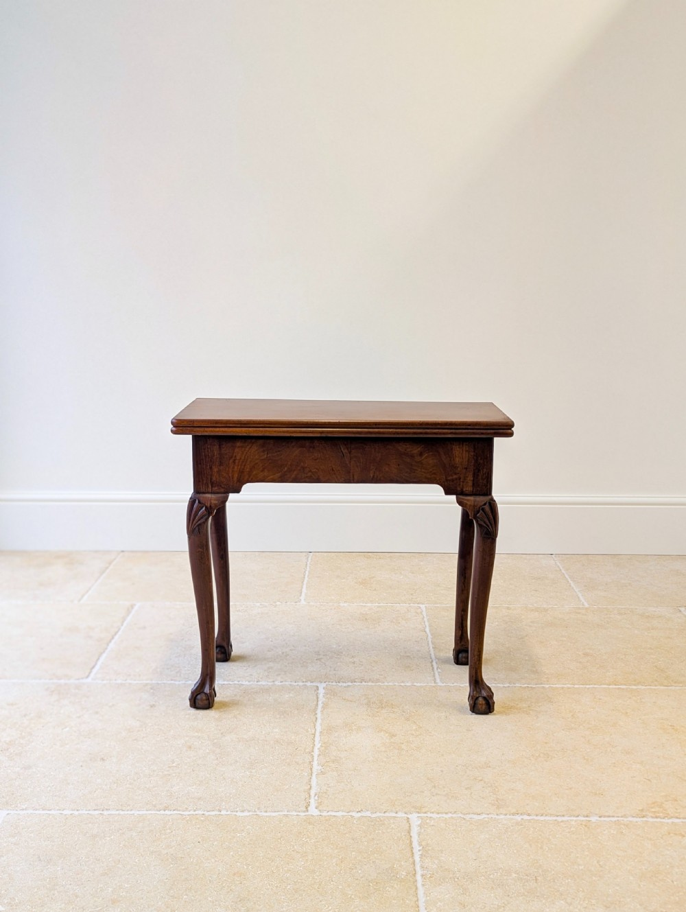Antique Regency Mahogany Fold-Over Tea Table c.1810 View II