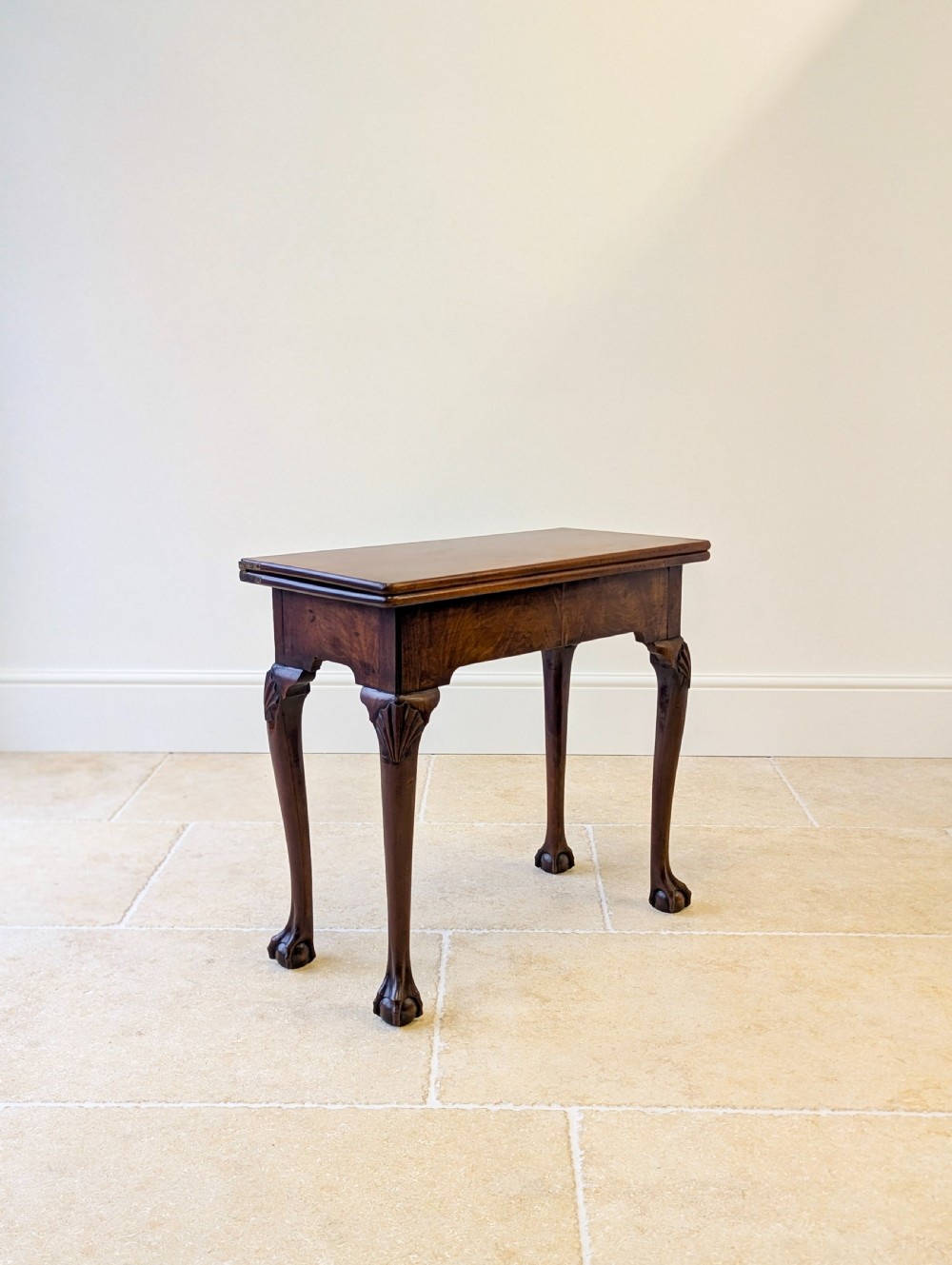 Antique Regency Mahogany Fold-Over Tea Table c.1810 View VII