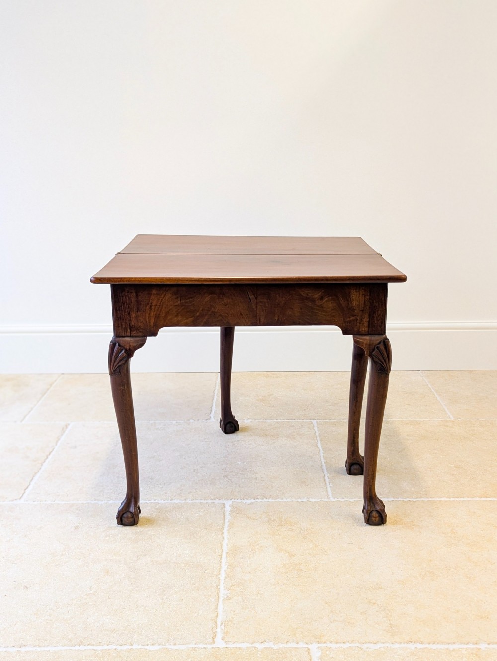 Antique Regency Mahogany Fold-Over Tea Table c.1810 View XVII