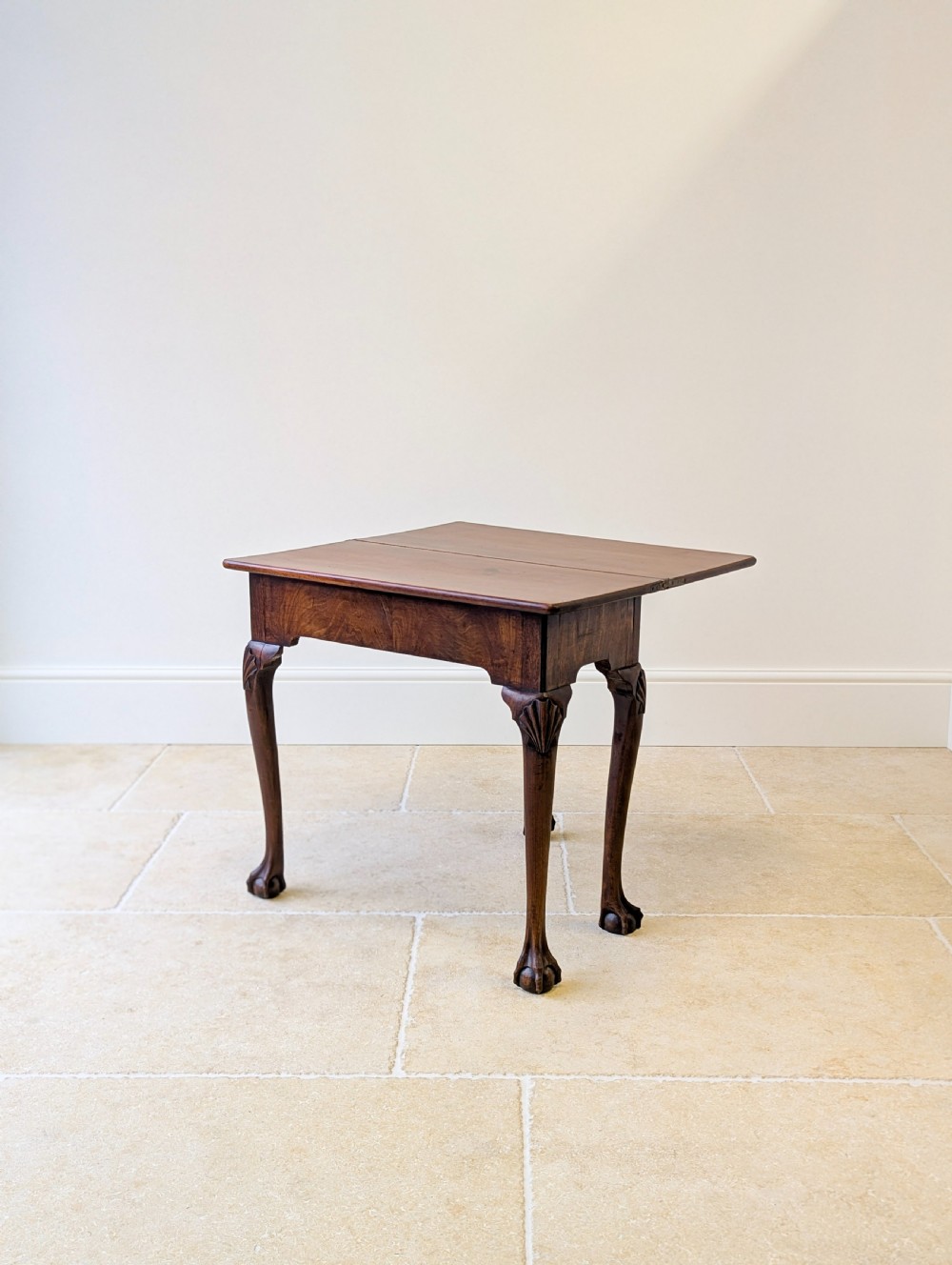 Antique Regency Mahogany Fold-Over Tea Table c.1810 View XVIII