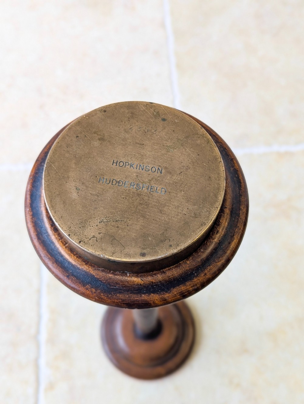 Antique Edwardian Walnut Smoking Stand c.1910 View X