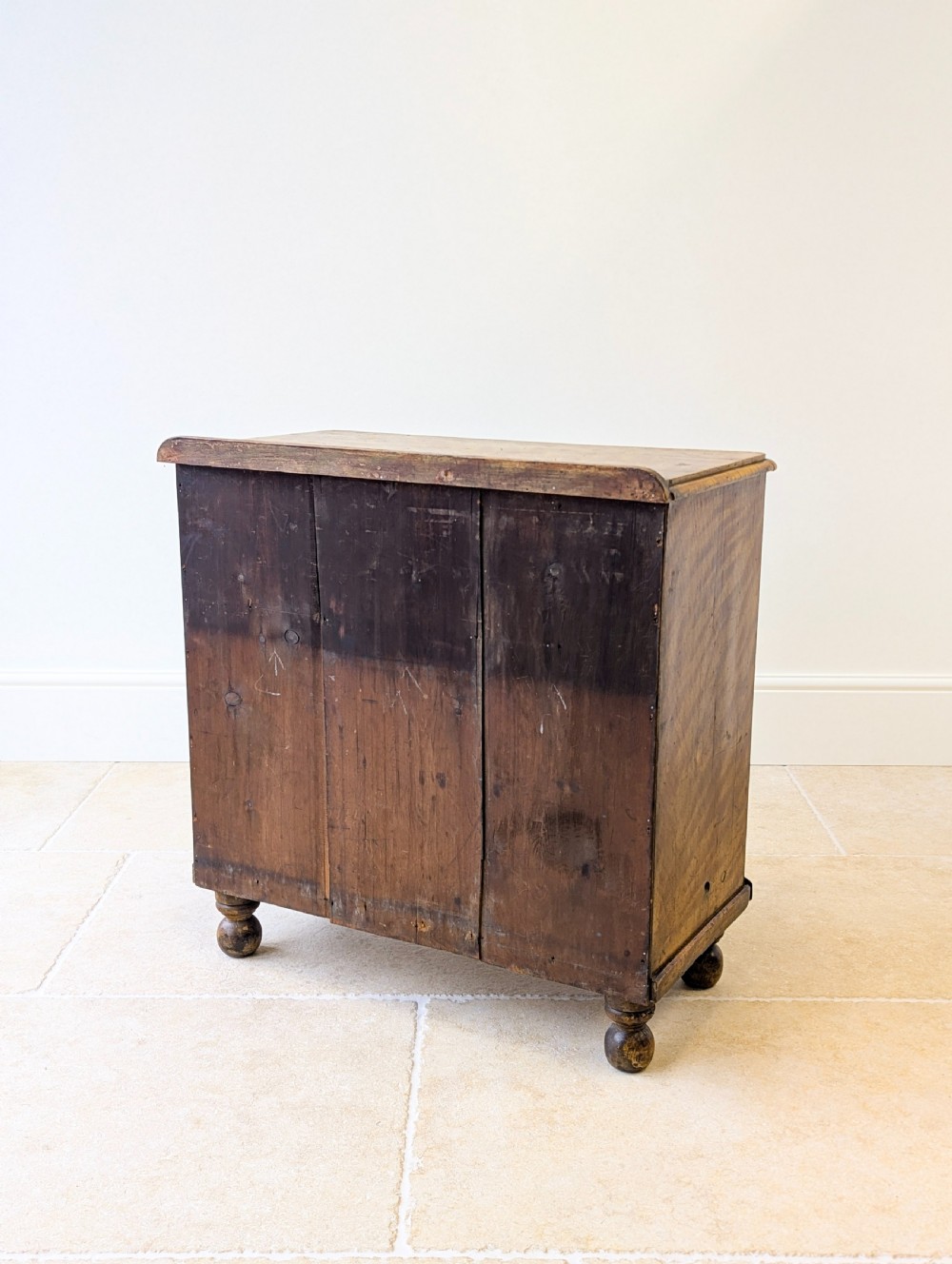 Antique Victorian Scumbled Pine Chest of Drawers c.1860 View XV