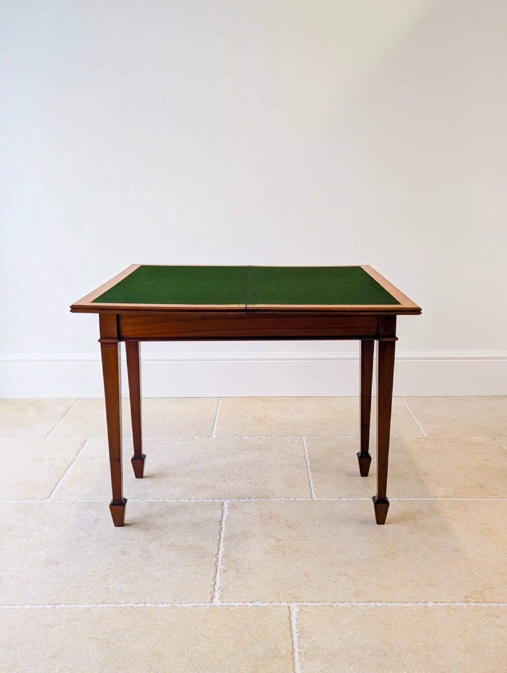 Antique Victorian Mahogany Card Table c.1890 View II