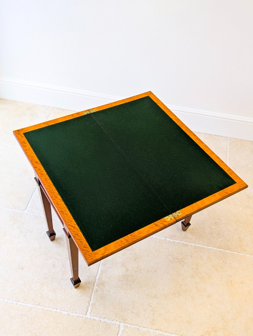 Antique Victorian Mahogany Card Table c.1890 View IV