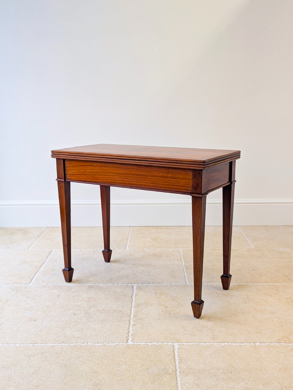 Antique Victorian Mahogany Card Table c.1890 View VII