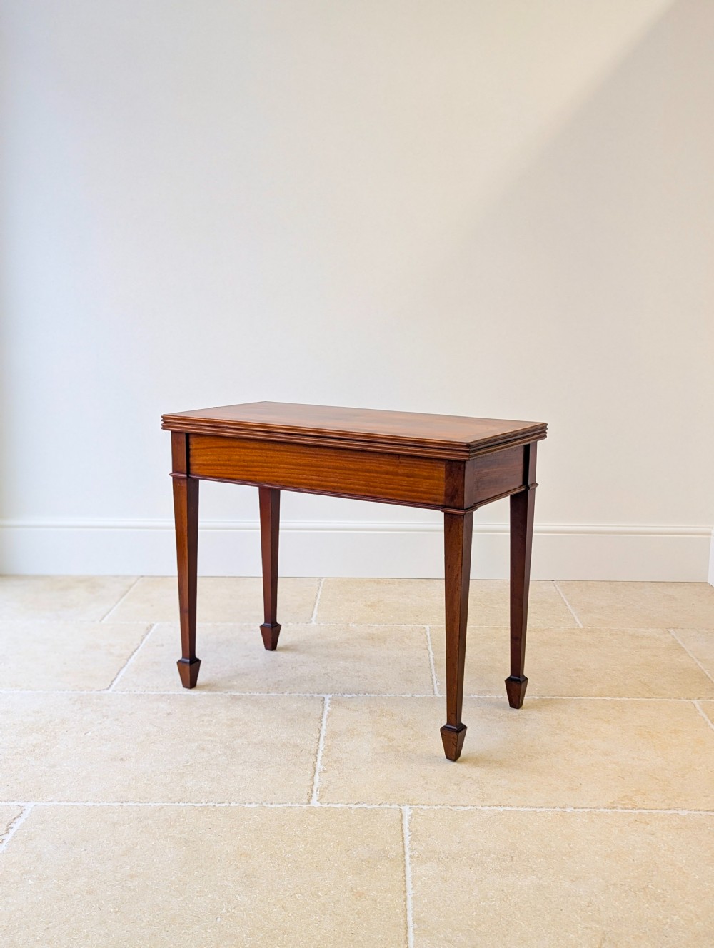 Antique Victorian Mahogany Card Table c.1890 View IX