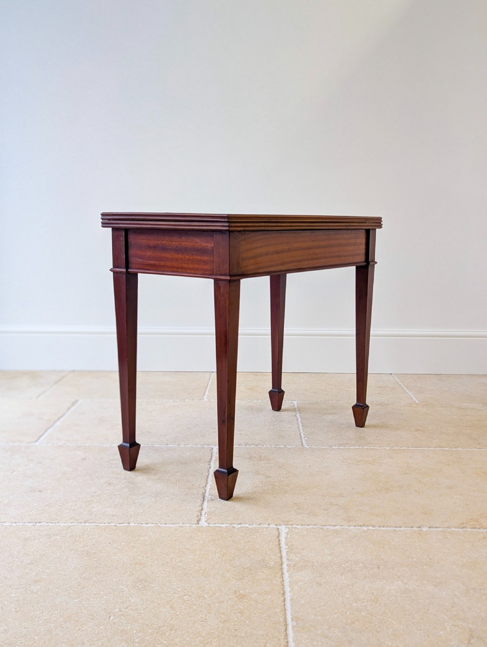 Antique Victorian Mahogany Card Table c.1890 View XII
