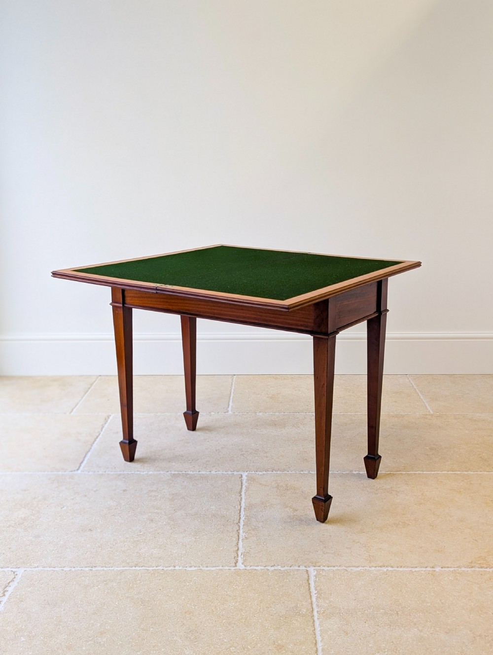 Antique Victorian Mahogany Card Table c.1890 View XV