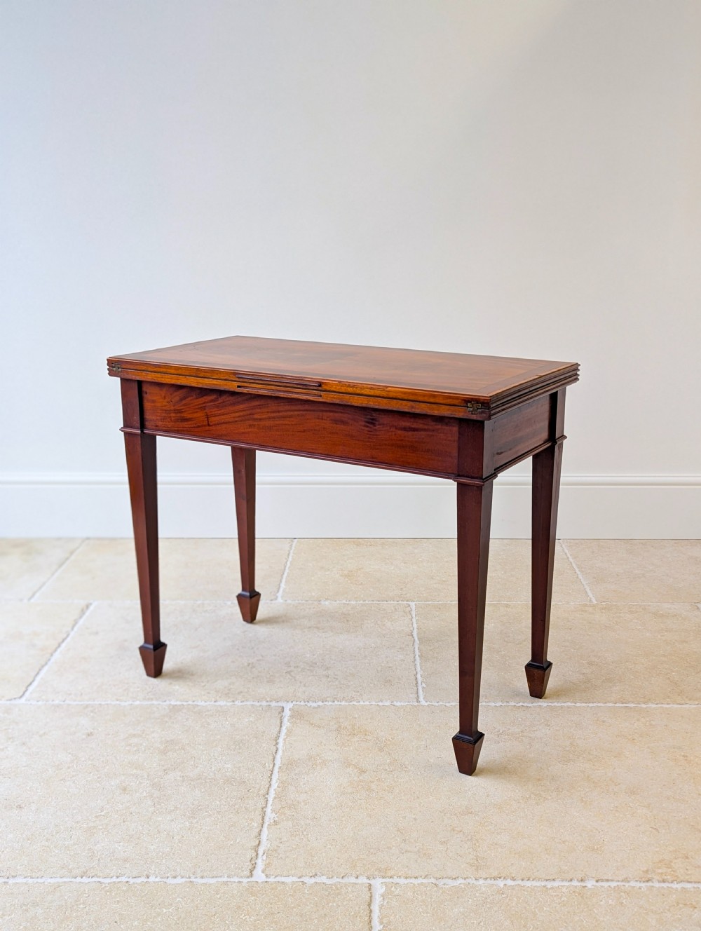 Antique Victorian Mahogany Card Table c.1890 View XVI