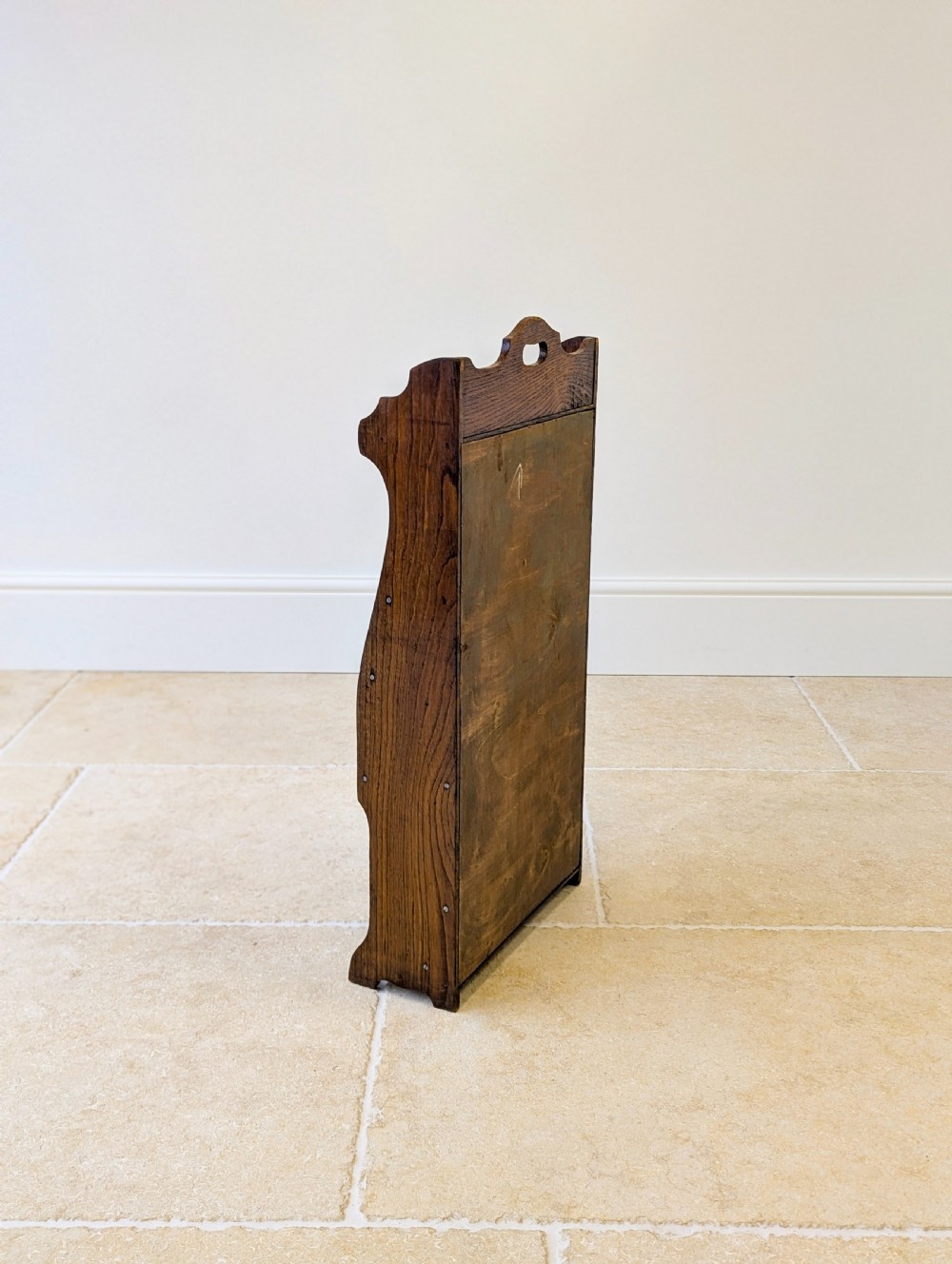 Antique Early 20th Century Oak Magazine and Newspaper Rack c.1920 View XI
