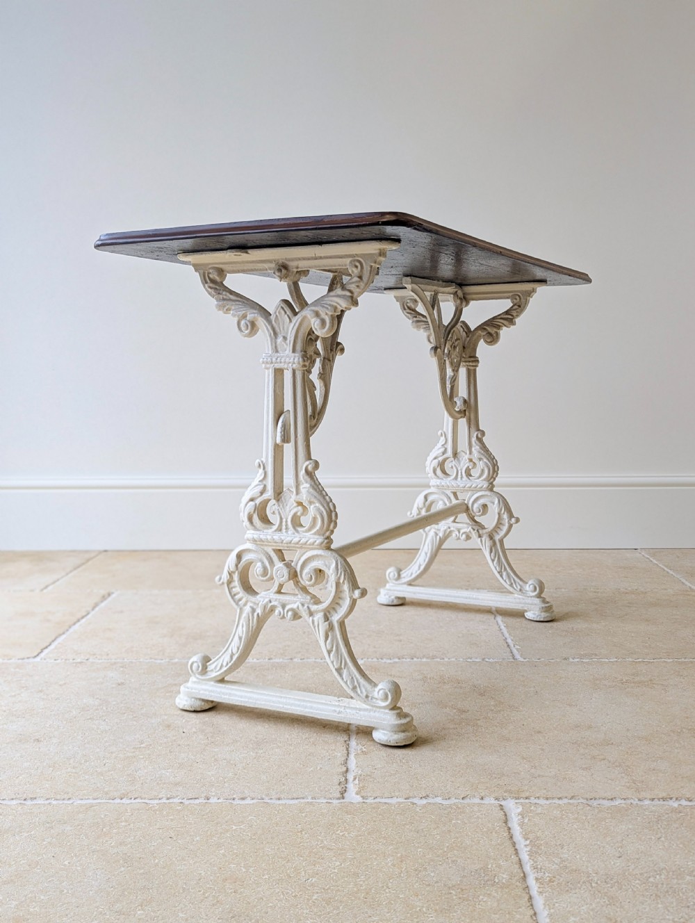 Antique Victorian Cast Iron Table c.1890 View II