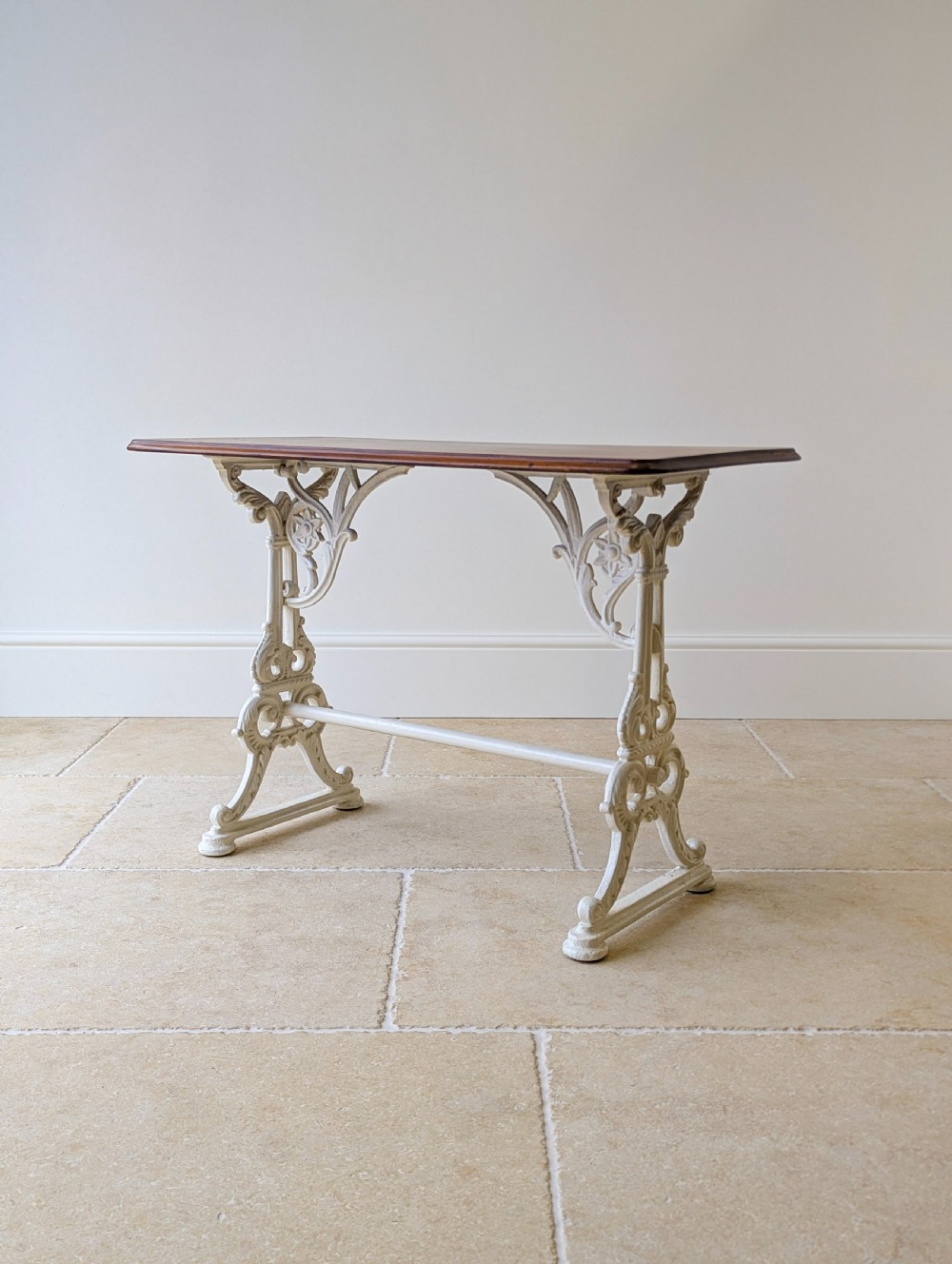 Antique Victorian Cast Iron Table c.1890 View VI