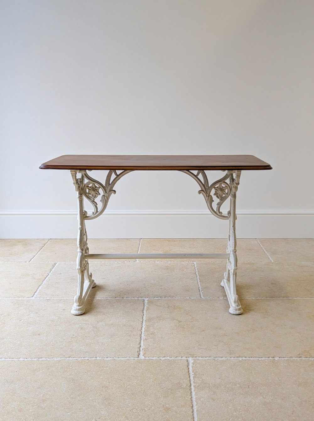 Antique Victorian Cast Iron Table c.1890 View IX
