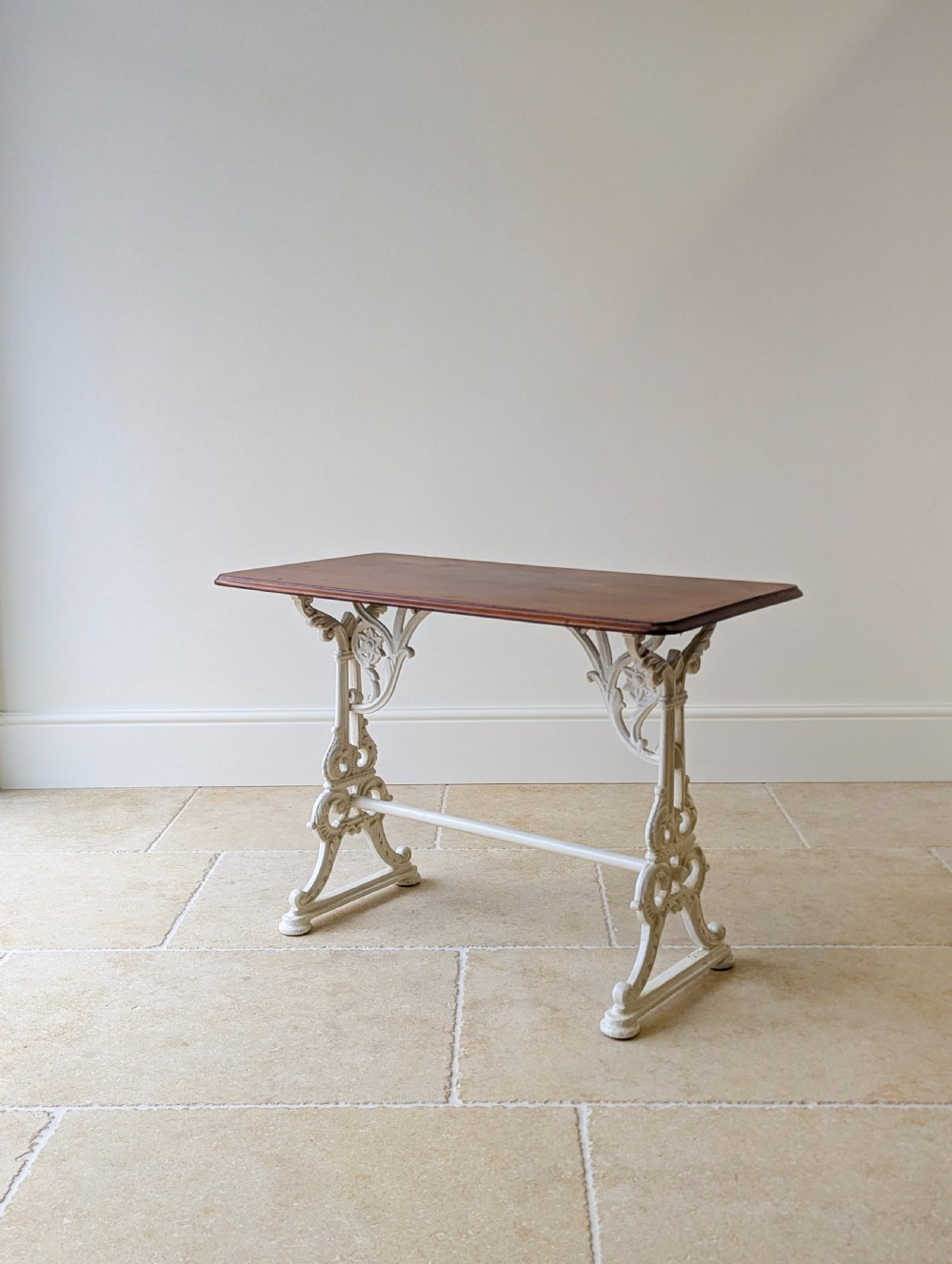 Antique Victorian Cast Iron Table c.1890 View XI