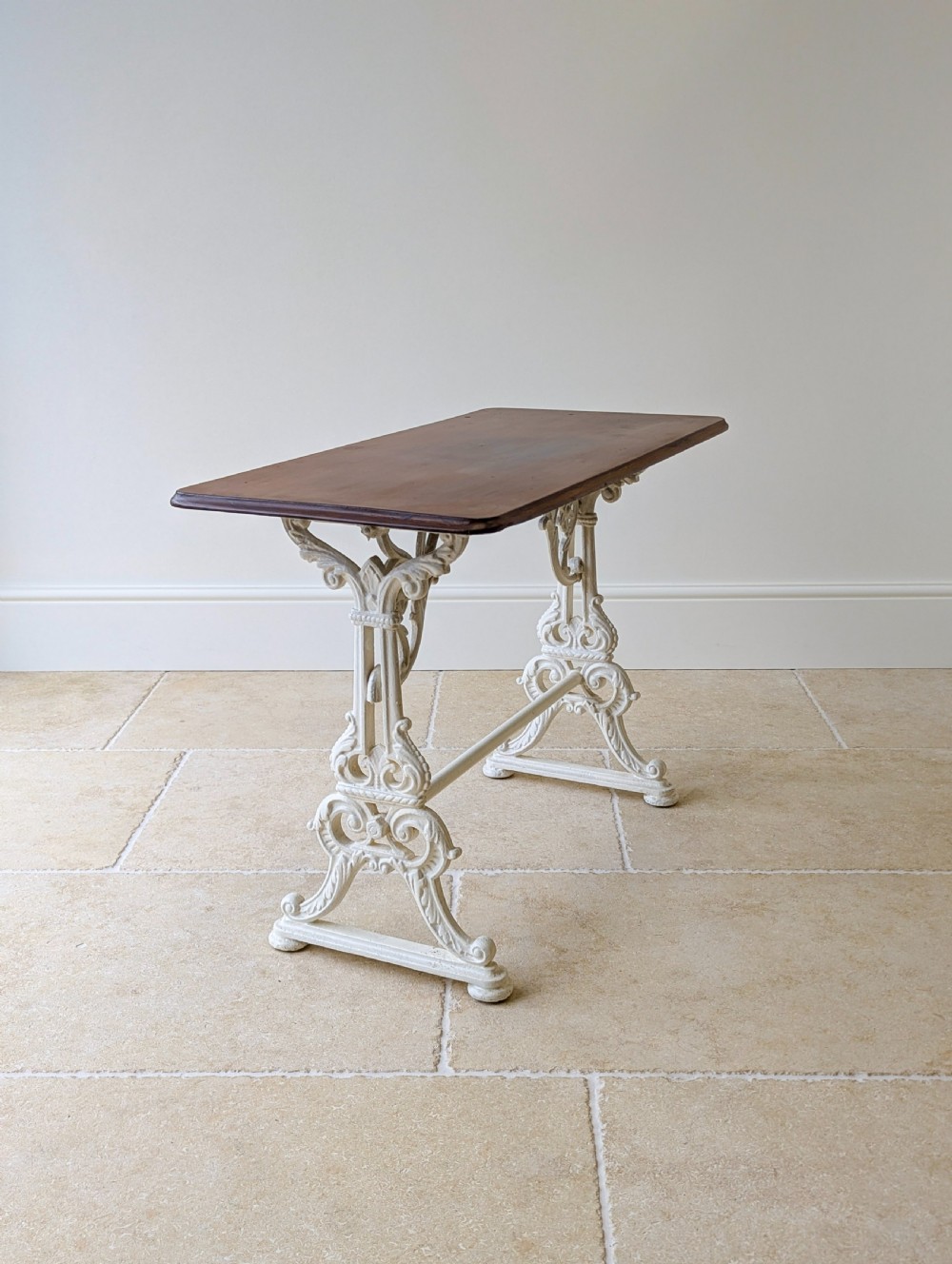 Antique Victorian Cast Iron Table c.1890 View XIII