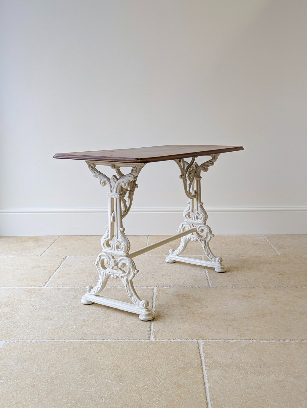 Antique Victorian Cast Iron Table c.1890 View XV