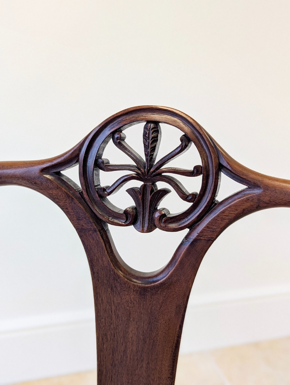 Antique George III Mahogany Side Chair c.1800 View V