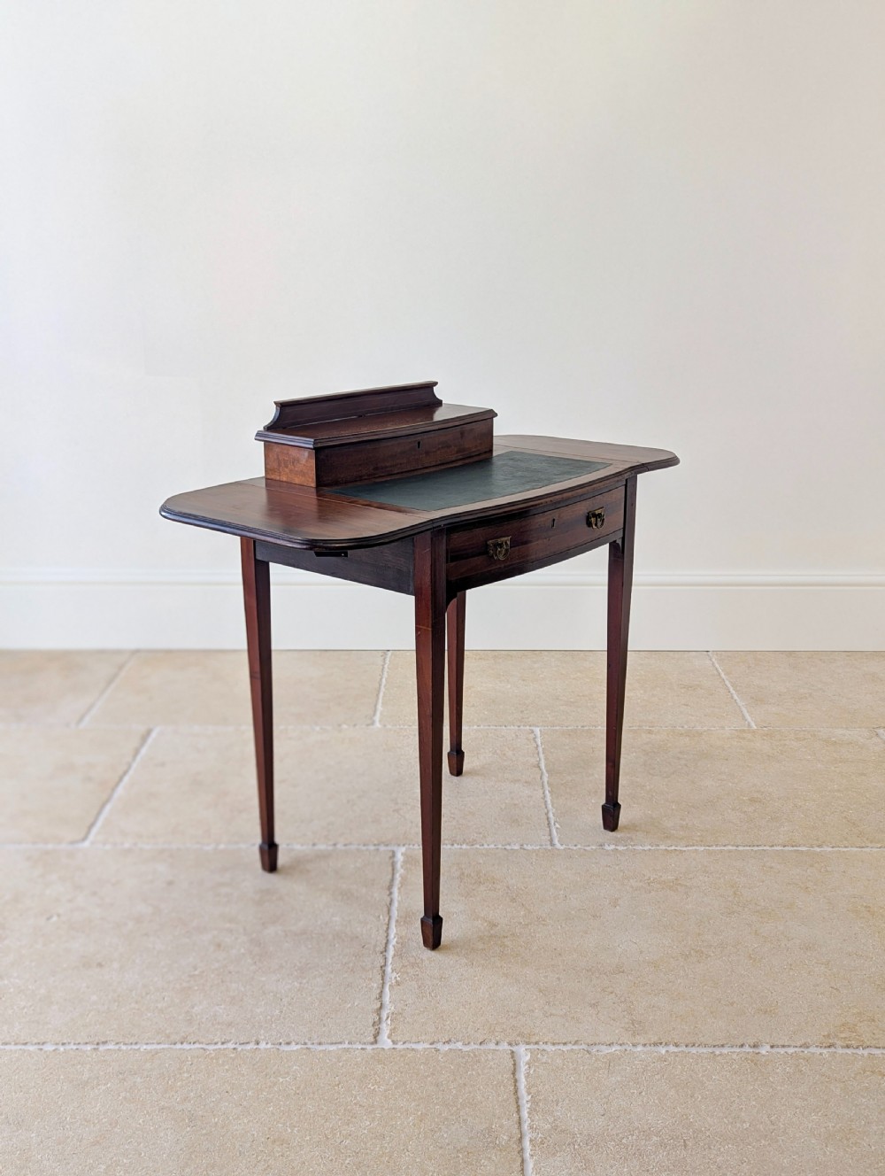 Antique Edwardian Inlaid Mahogany Writing Table c.1905 View XVII
