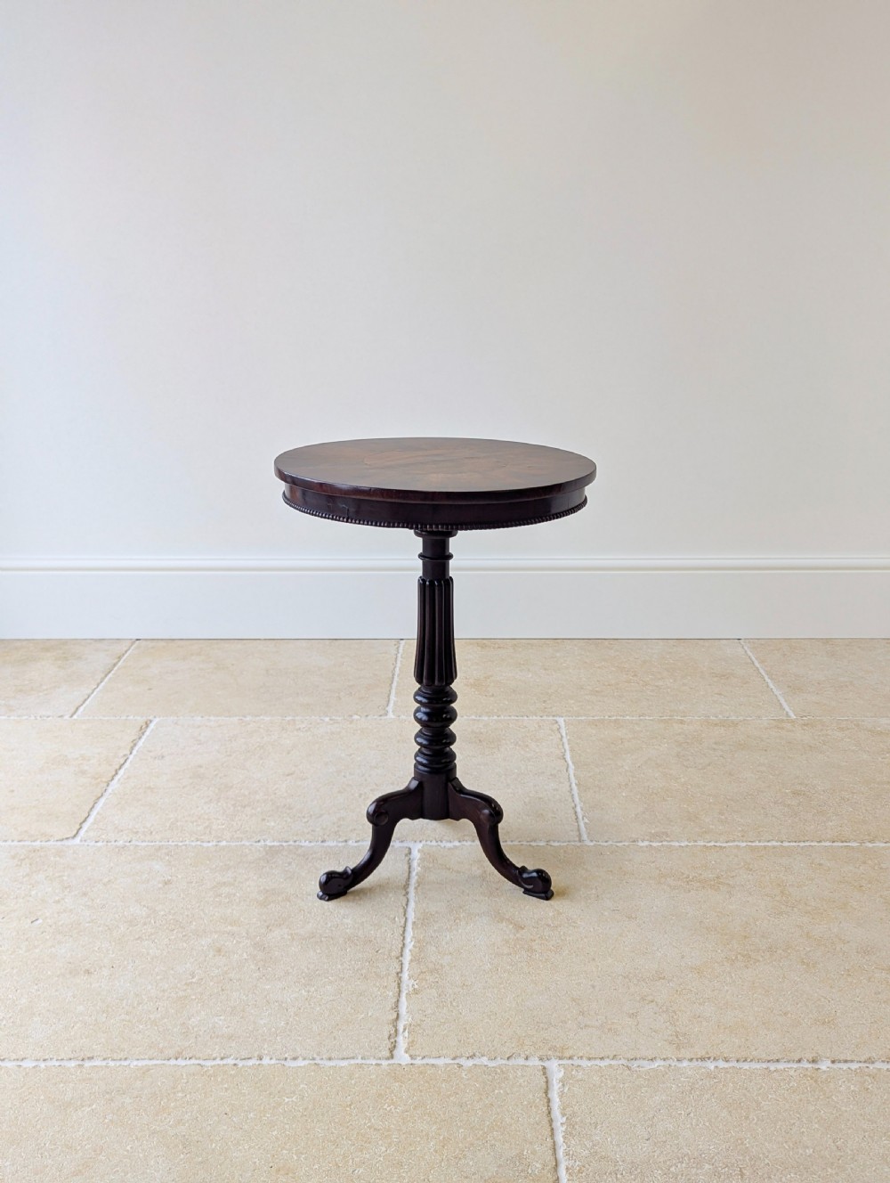 Antique William IV Mahogany Tripod Wine Table c.1830 View XVI