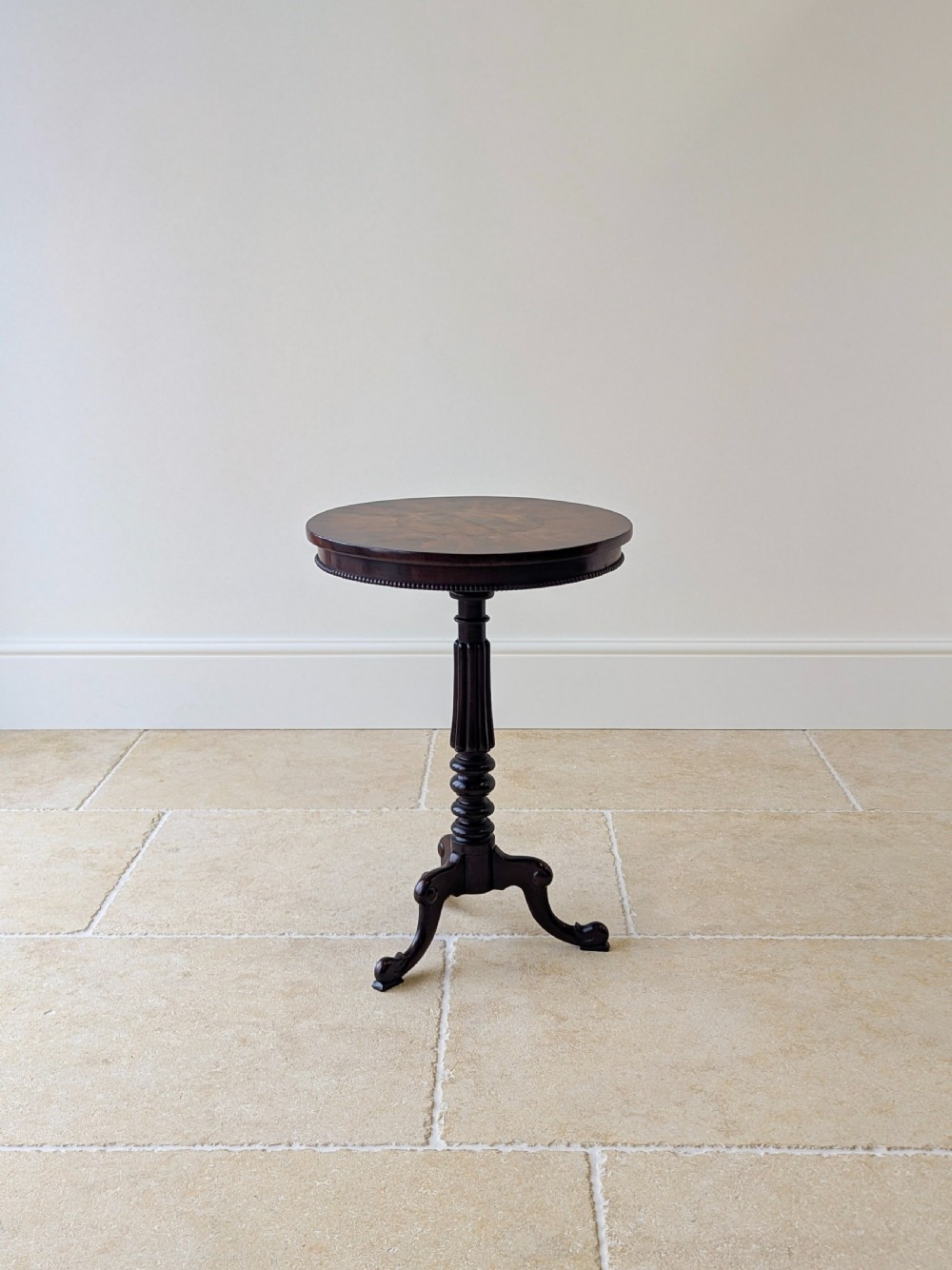 Antique William IV Mahogany Tripod Wine Table c.1830 View XVIII