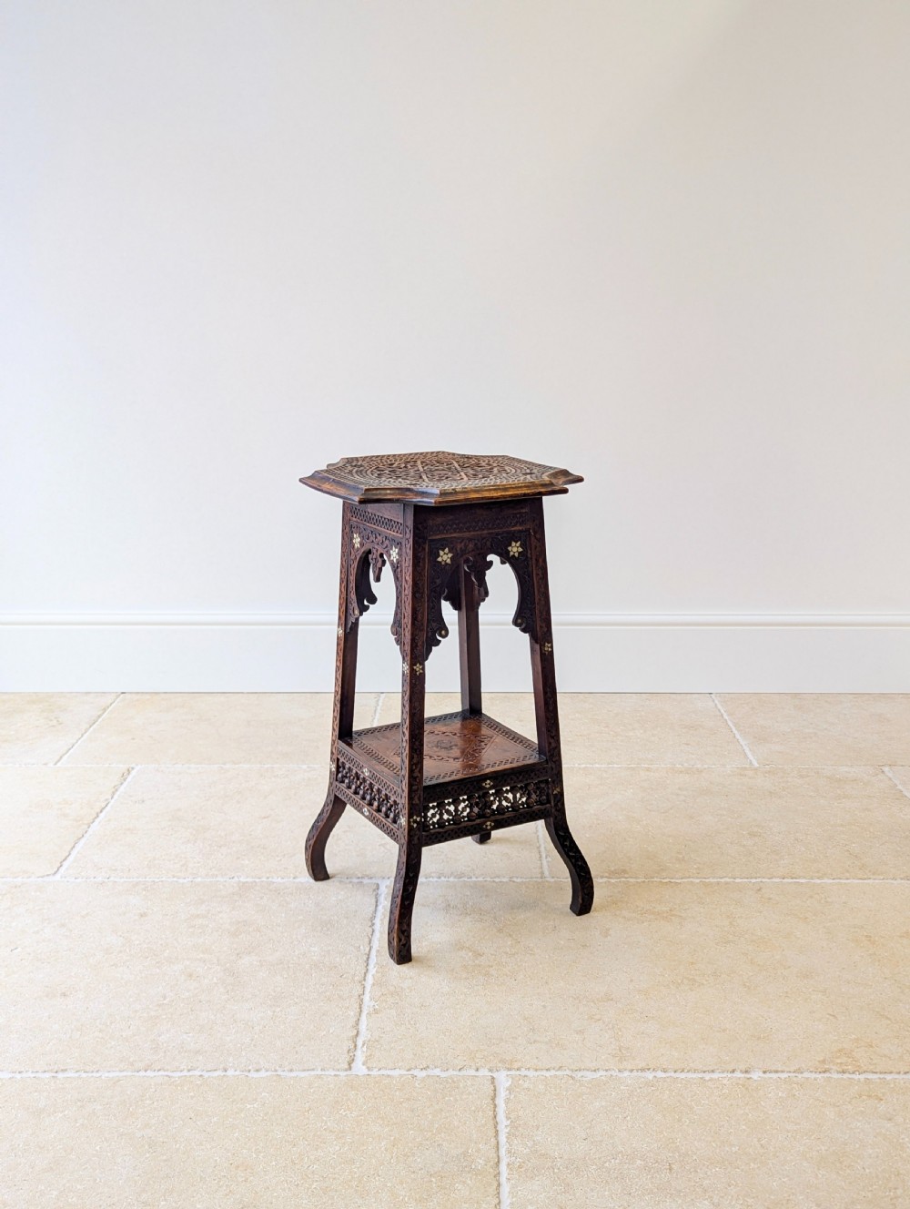 Antique Late 19th Century Moorish Occasional Table View VIII
