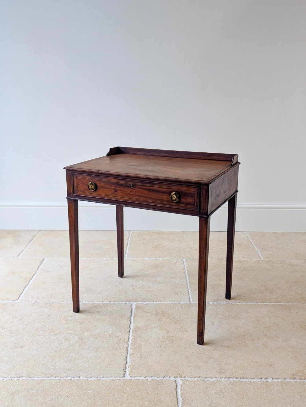 Antique Edwardian Mahogany Writing Table c.1910