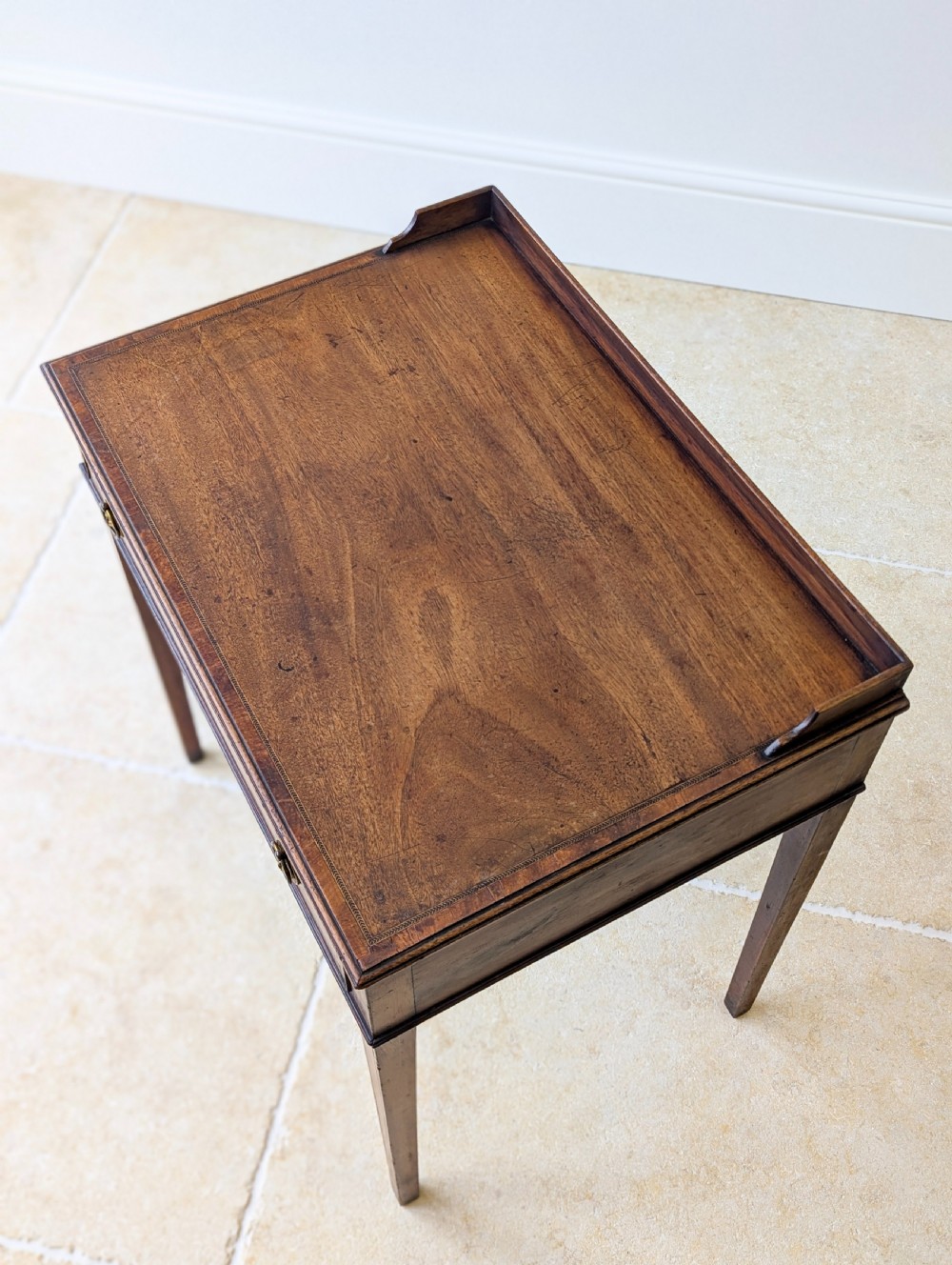 Antique Edwardian Mahogany Writing Table c.1910 View II