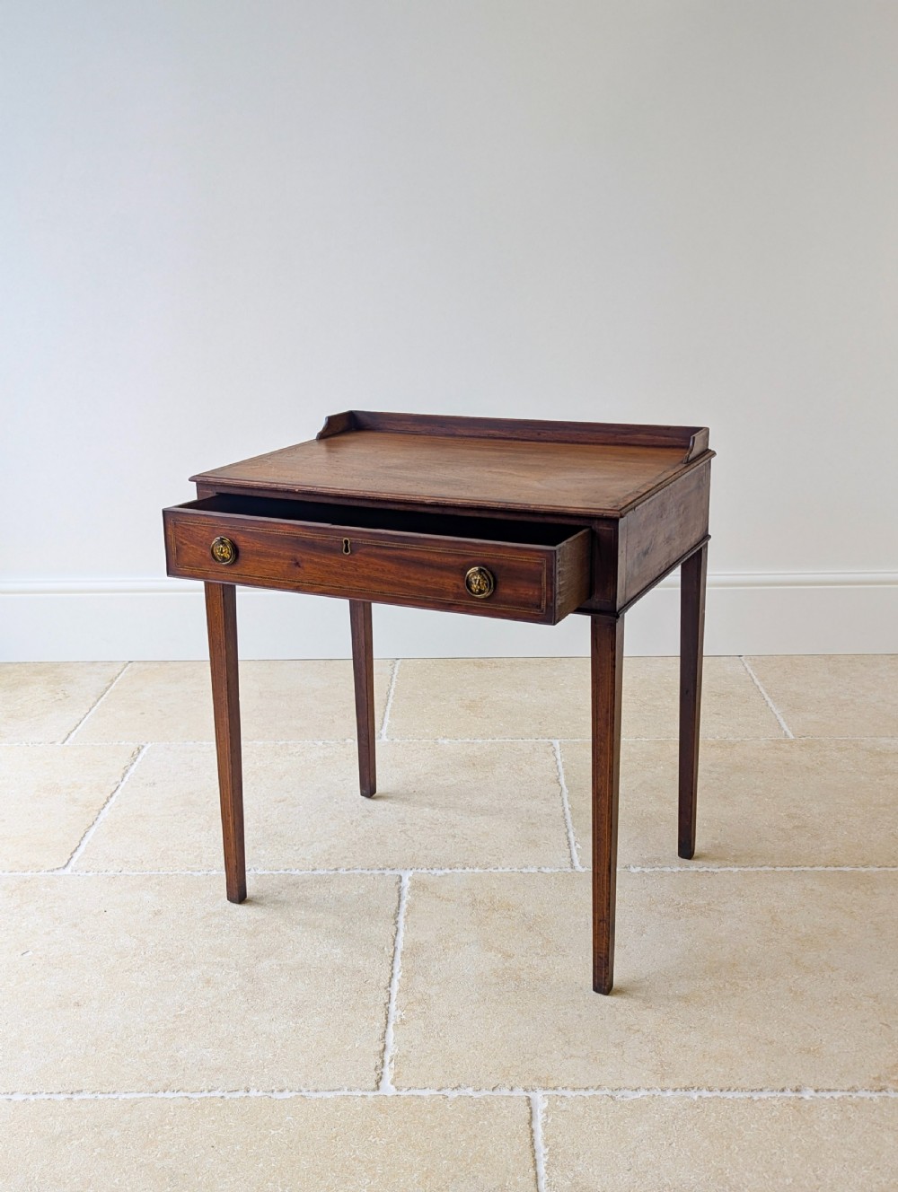 Antique Edwardian Mahogany Writing Table c.1910 View V
