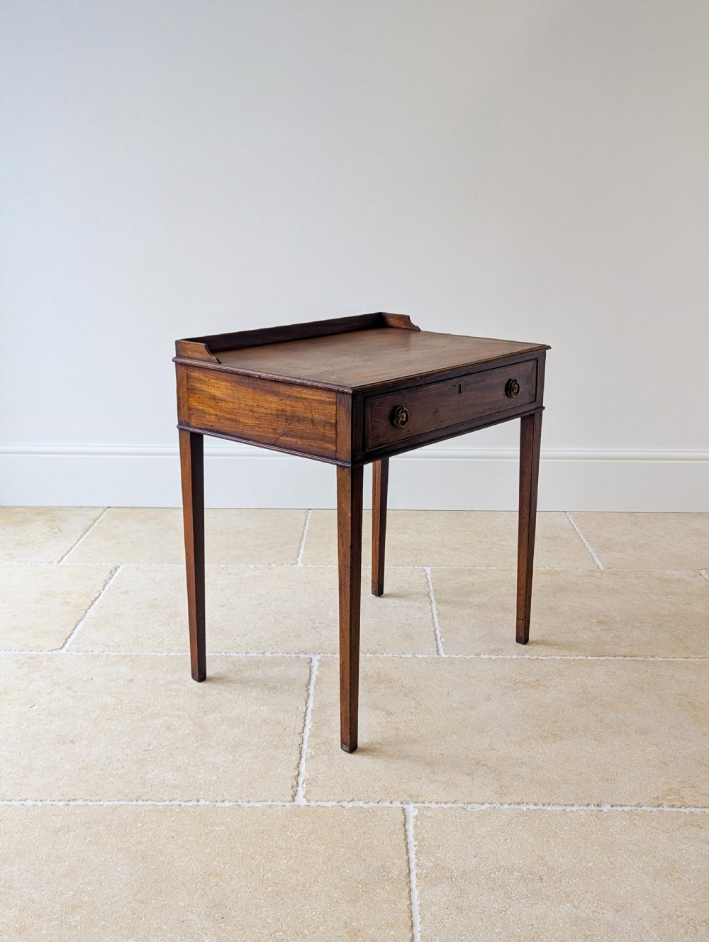 Antique Edwardian Mahogany Writing Table c.1910 View XI