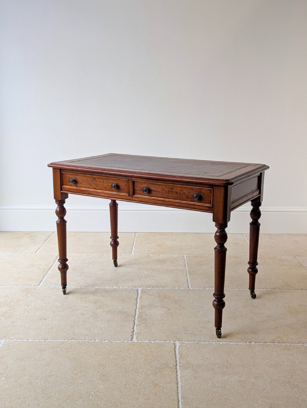 Antique Victorian Mahogany Writing Table c.1890
