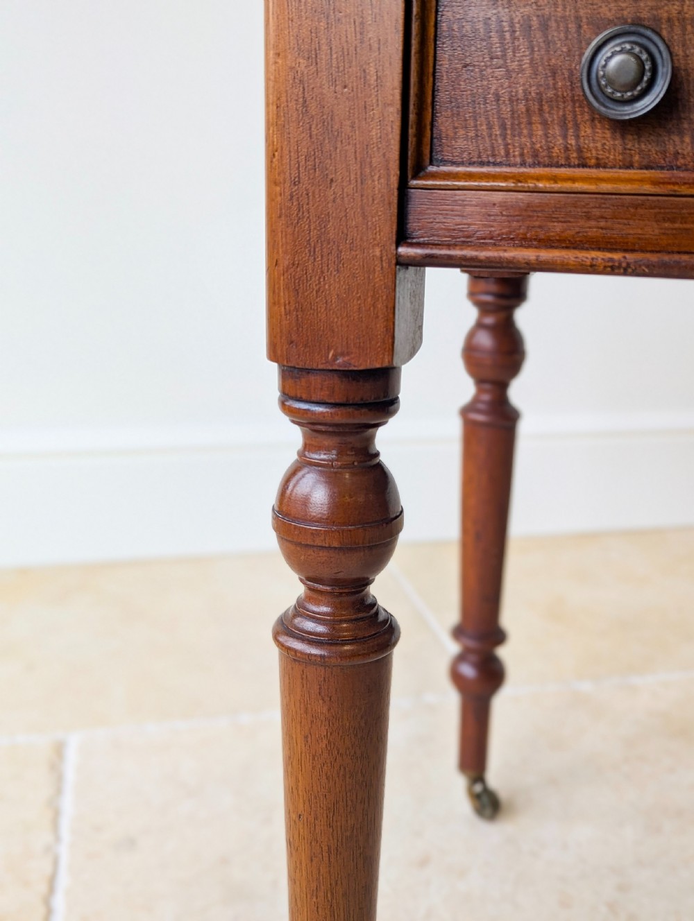 Antique Victorian Mahogany Writing Table c.1890 View XIV