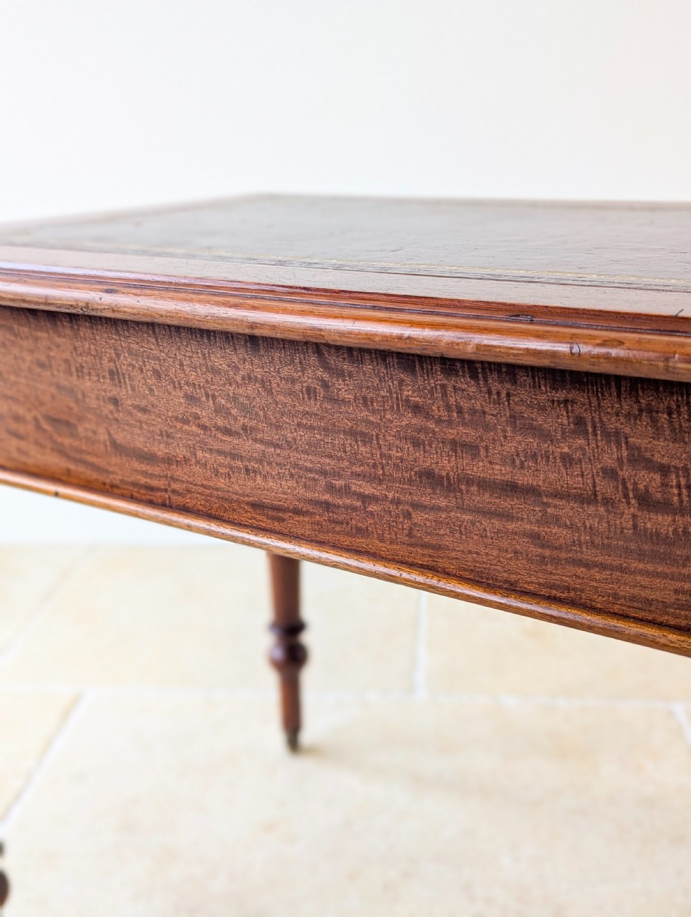 Antique Victorian Mahogany Writing Table c.1890 View XVII