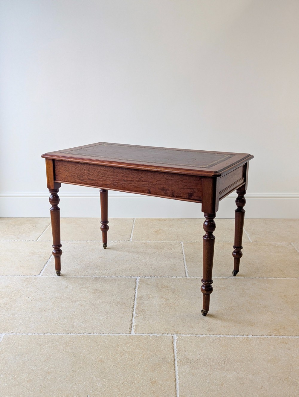 Antique Victorian Mahogany Writing Table c.1890 View XX