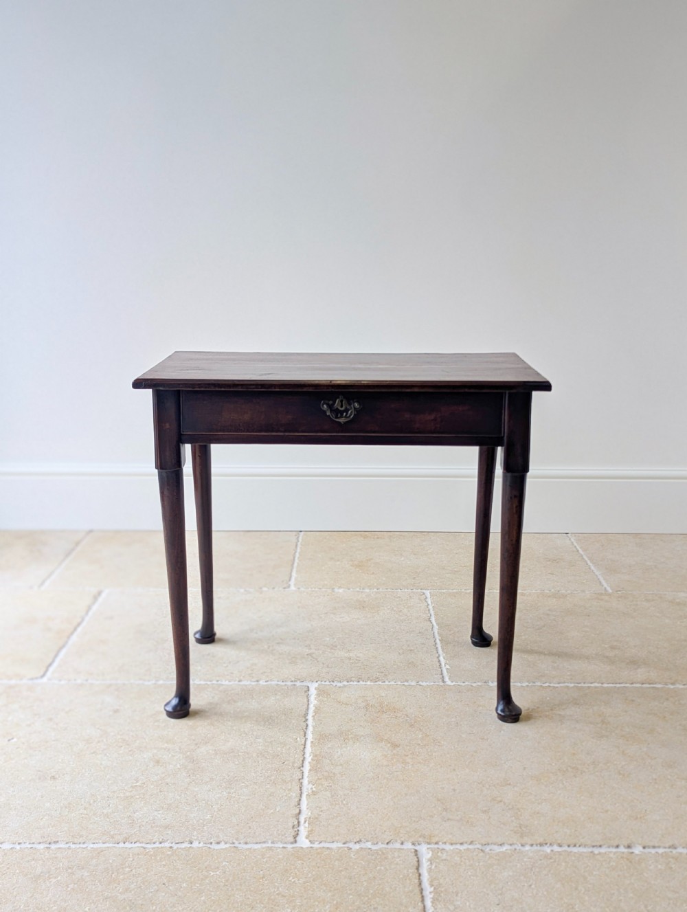 Antique Georgian Mahogany Side Table c.1750 View II