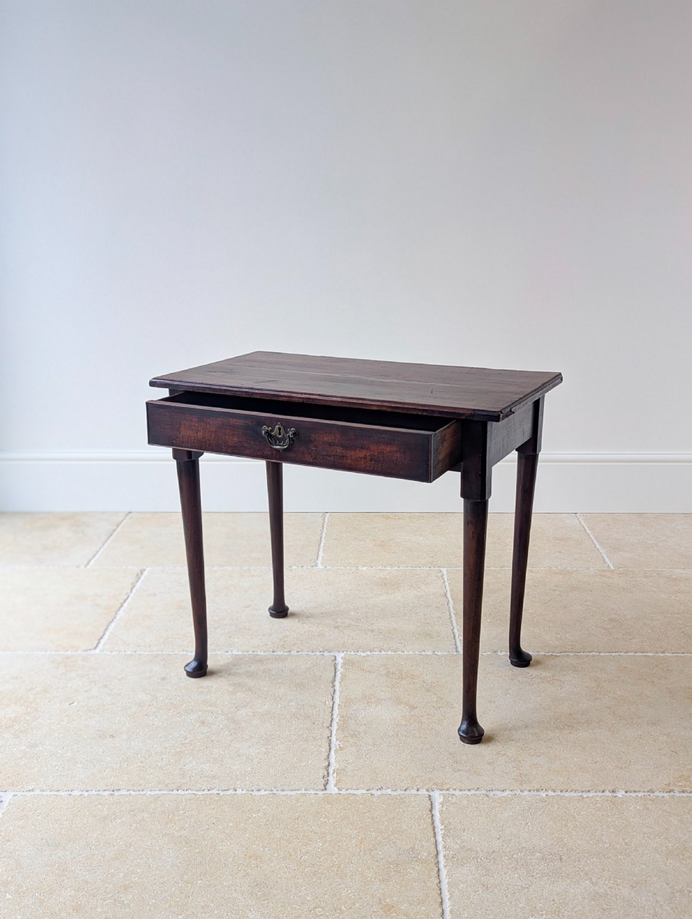 Antique Georgian Mahogany Side Table c.1750 View IV