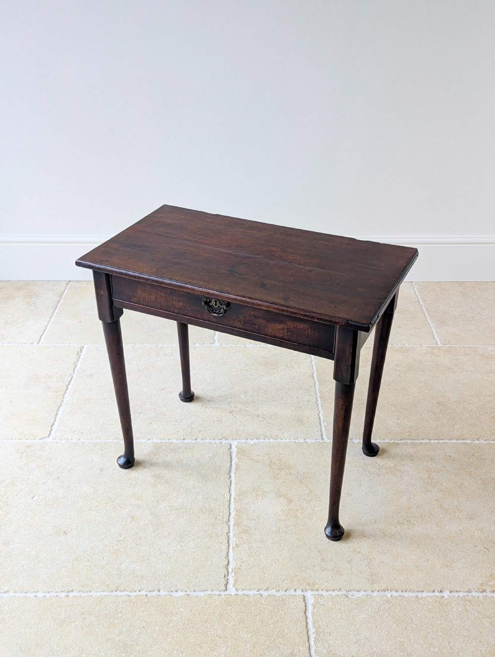 Antique Georgian Mahogany Side Table c.1750 View VI