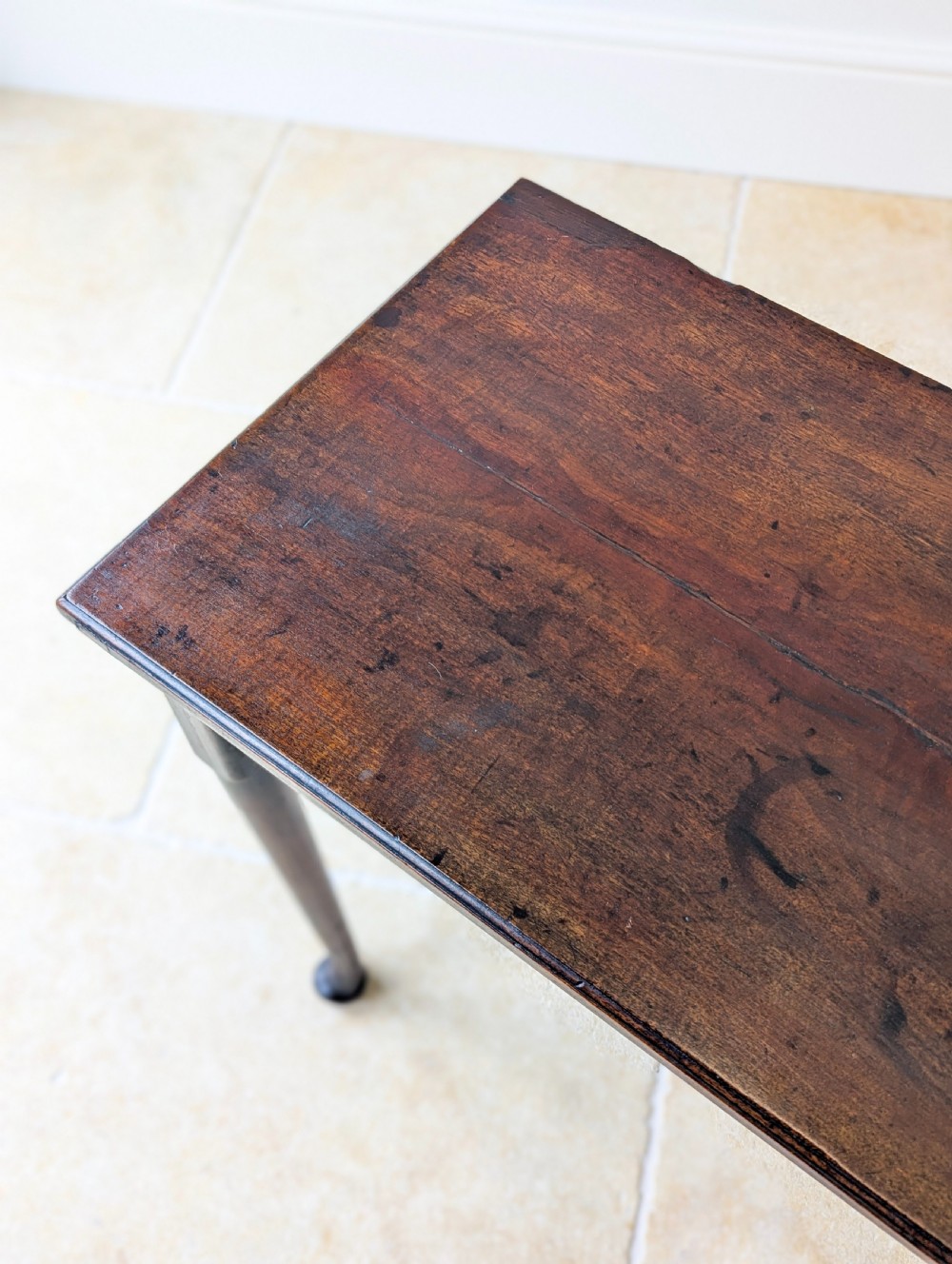 Antique Georgian Mahogany Side Table c.1750 View VIII