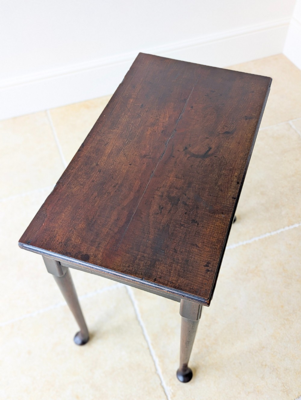 Antique Georgian Mahogany Side Table c.1750 View XV
