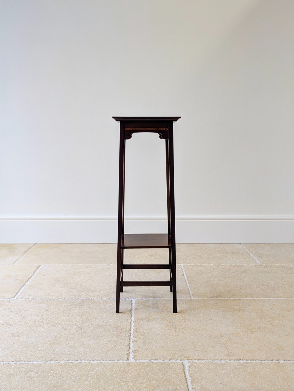 Antique Edwardian Mahogany Plant Stand c.1910 View IV