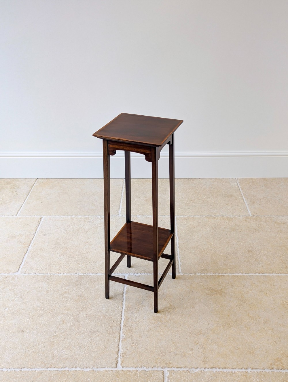 Antique Edwardian Mahogany Plant Stand c.1910 View IX