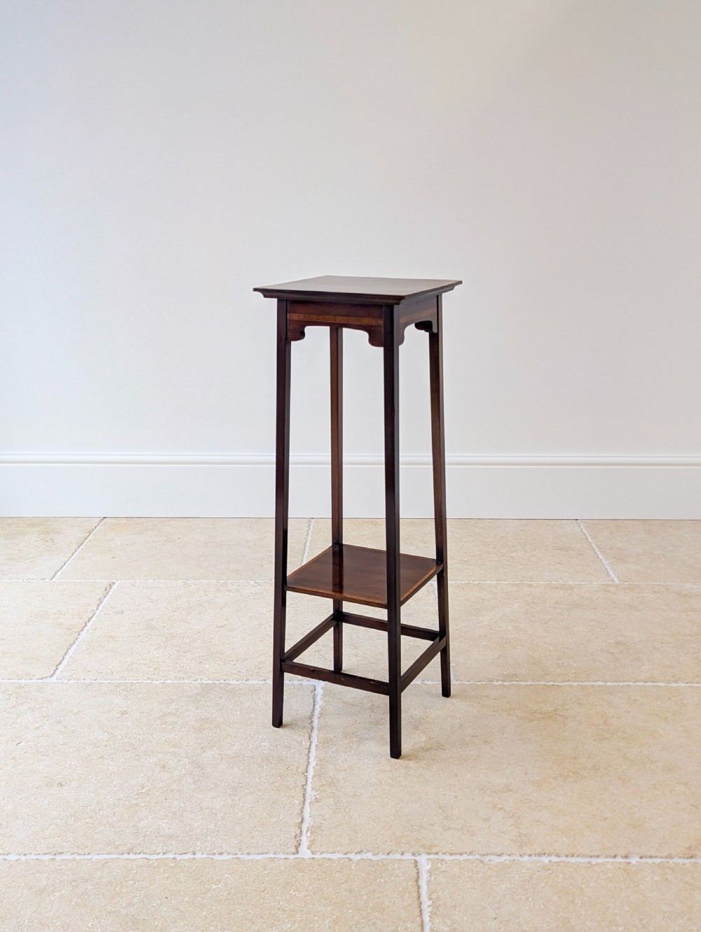 Antique Edwardian Mahogany Plant Stand c.1910 View XIII