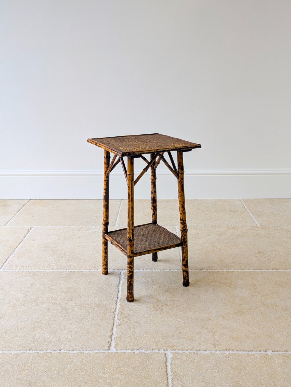 Antique Victorian Bamboo Occasional Table c.1890 View XVI