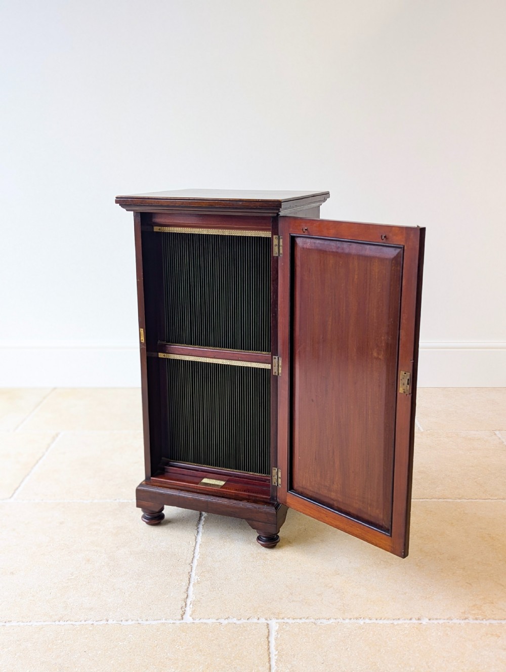 Antique Edwardian Mahogany Record Cabinet c.1910 View V