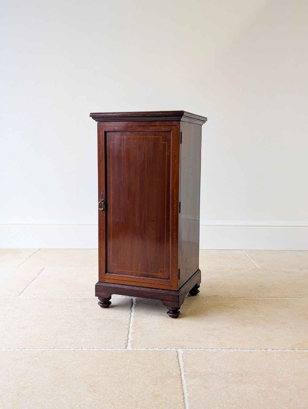 Antique Edwardian Mahogany Record Cabinet c.1910 View IX