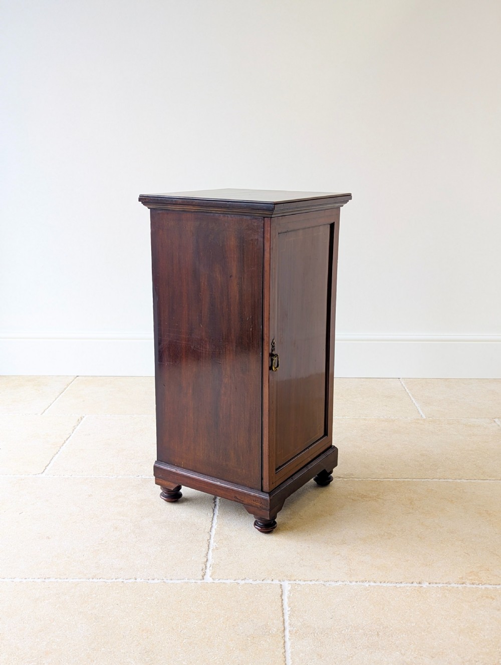 Antique Edwardian Mahogany Record Cabinet c.1910 View XII